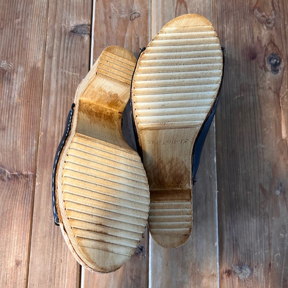 TEN POINTS Amelia handmade leather clogs size 37 - Picture 7 of 7